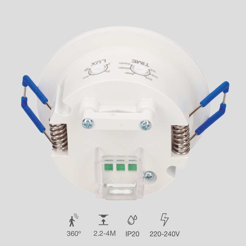 Detector empotrado techo Sepako Blanco