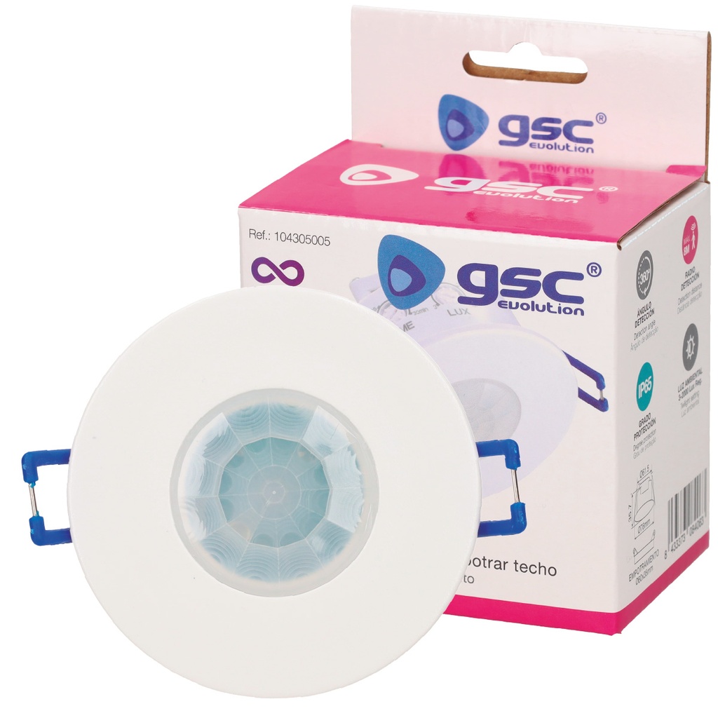 Detector empotrado techo Sepako Blanco