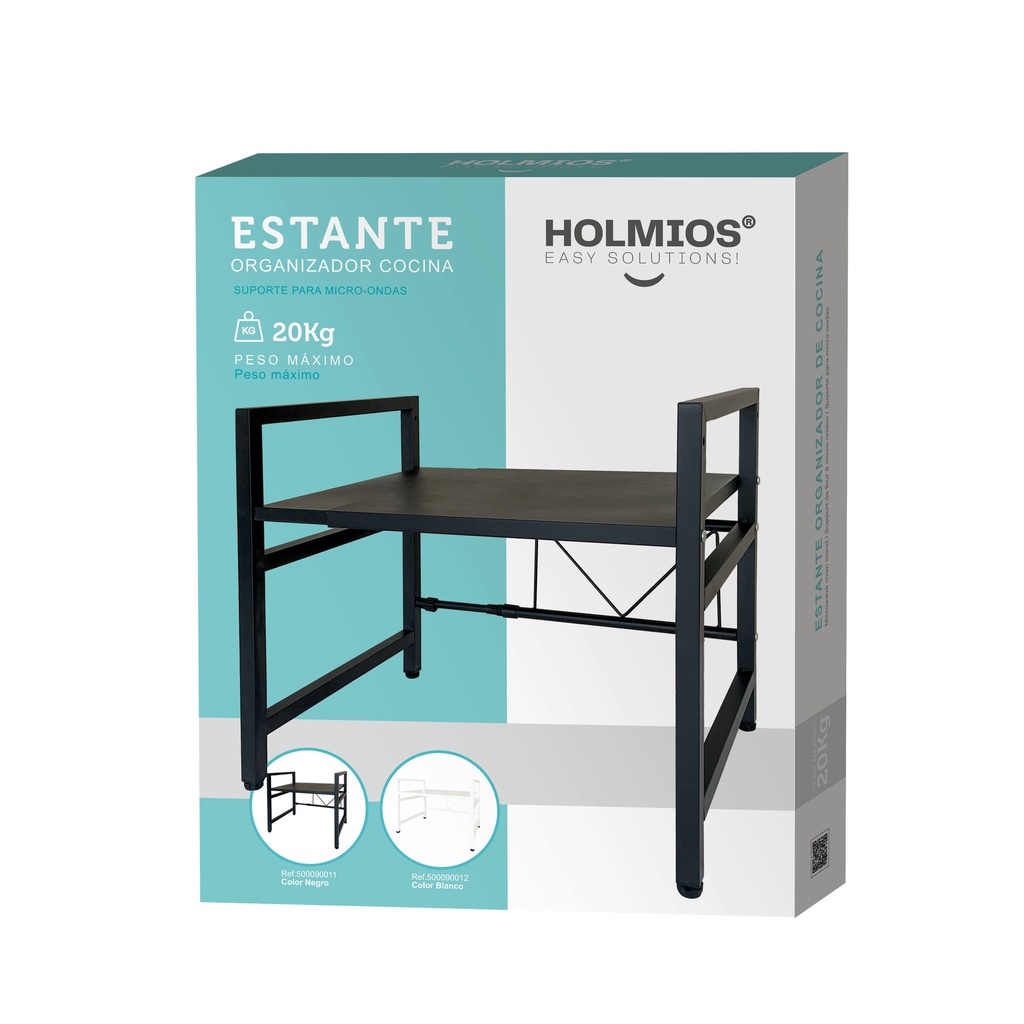 Estante organizador de cocina Blanco