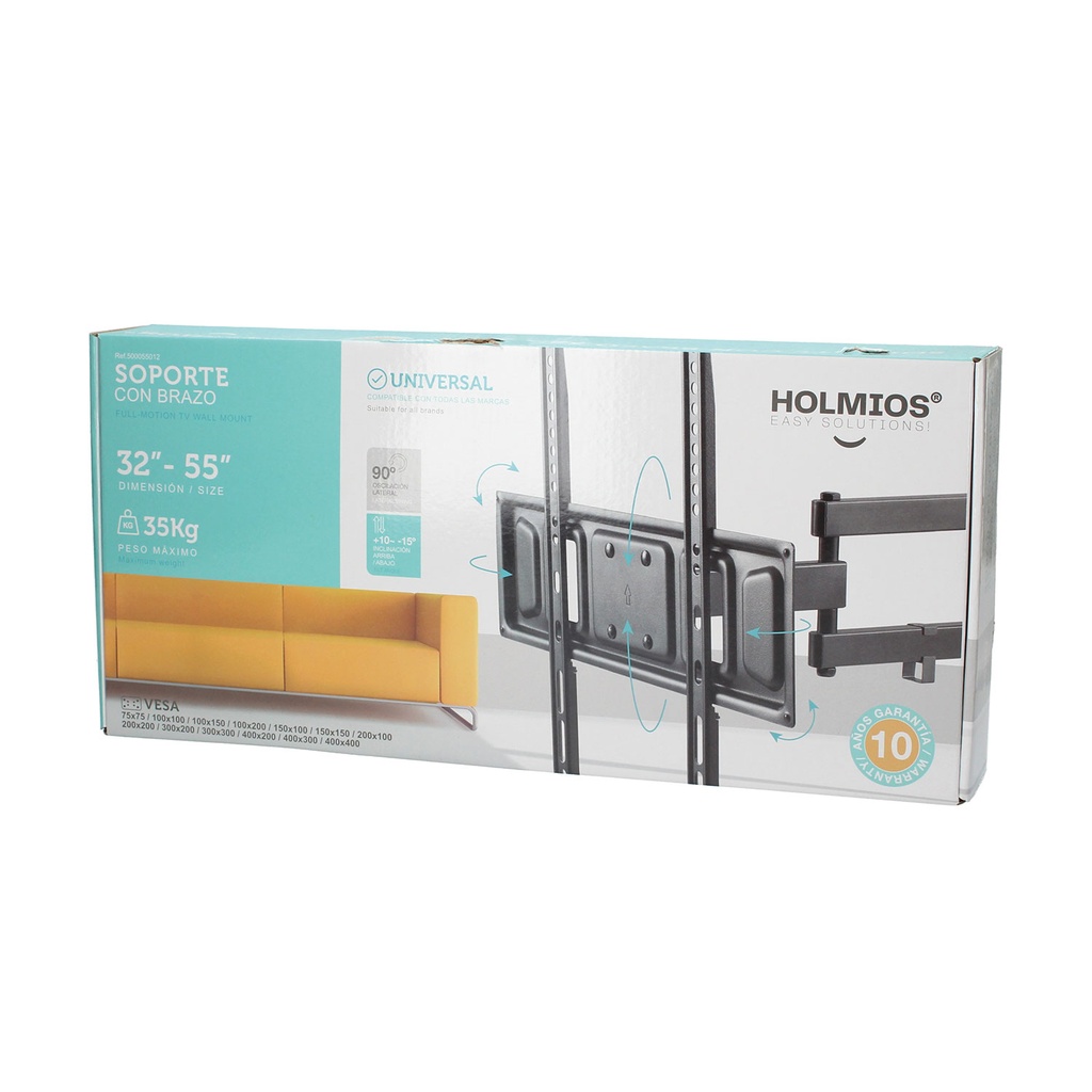 Soporte de TV con brazo 32" - 55"