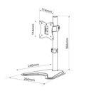 Soporte de TV/Monitor de sobremesa 17" - 27"