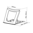 Soporte elevador pórtatil inclinable 3 posiciones