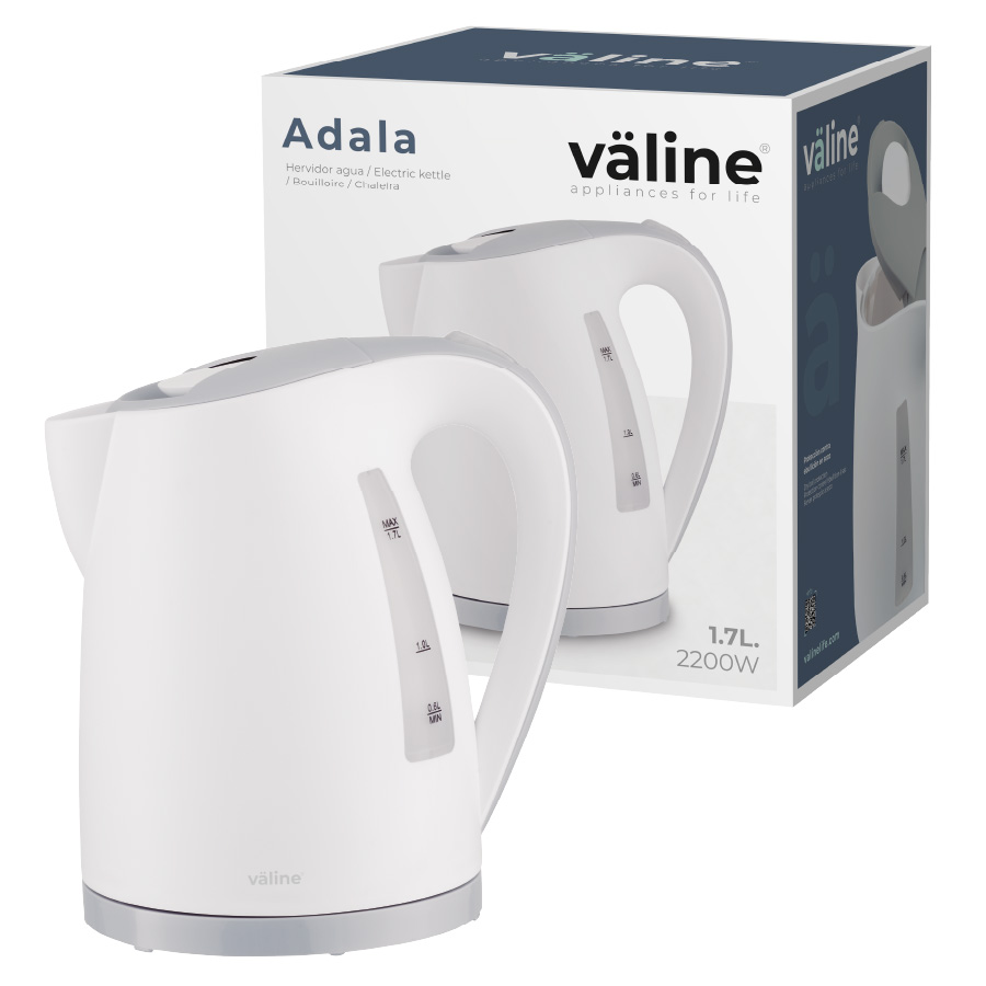 Hervidor de agua Adala 1,7L 2200W