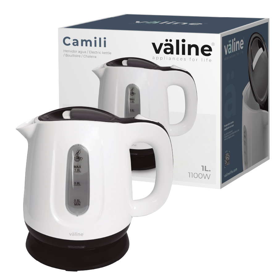 Hervidor de agua Camili 1L 1100W