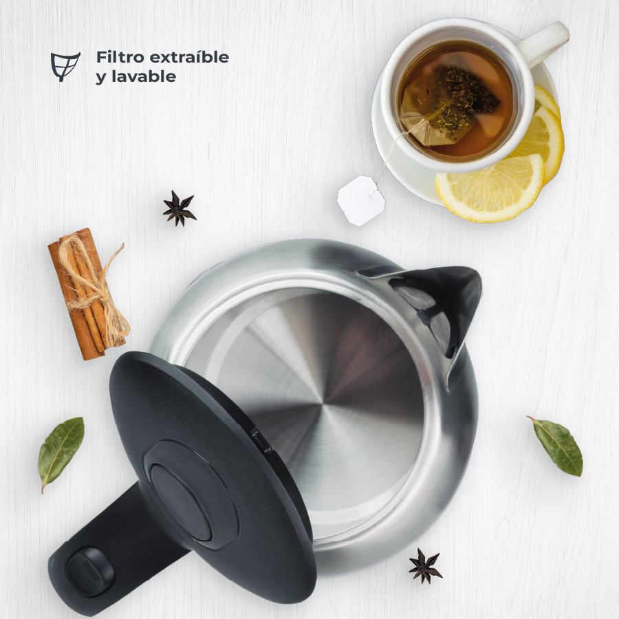 Hervidor de agua Isabey 1,7L 2200W