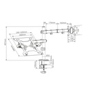 Soporte de TV/Monitor 17" - 32" y portátil 10" - 15,6"