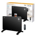 Radiador convector de cristal inteligente Zanthus Máx. 1500W Negro