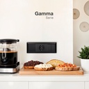 Base enchufe sucko empotrable Gamma Negro 