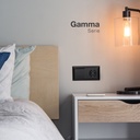 Embellecedor doble Gamma Negro 