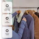 Burro ropa con ruedas 940 - 1600mm 