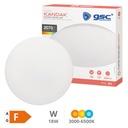 Plafón techo LED Kandak 18W 3000-4000-6500K