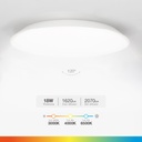 Plafón techo LED Kandak 18W 3000-4000-6500K