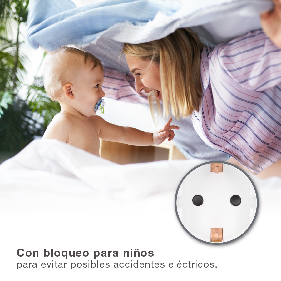 Ladrón 4 salidas Blanco