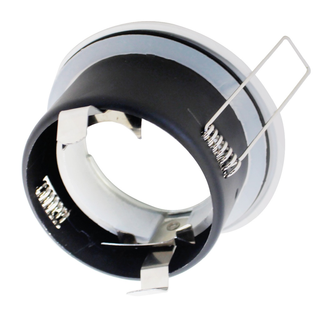 Aro redondo empotrable Osages IP44 Blanco