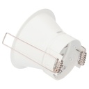 Aro redondo empotrable Taitu Ø82mm antideslumbramiento Blanco mate