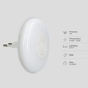 Luz de noche LED con interruptor Dondi 1W RGB + luz fría 