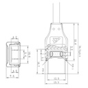 Kit de corte IP65 para tiras LED 10mm 