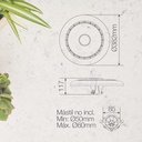 Farola LED Metut 80W 4000K IP65 - Pro Line