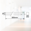 Regleta T5 LED 305mm 4W 6500K - Libertina