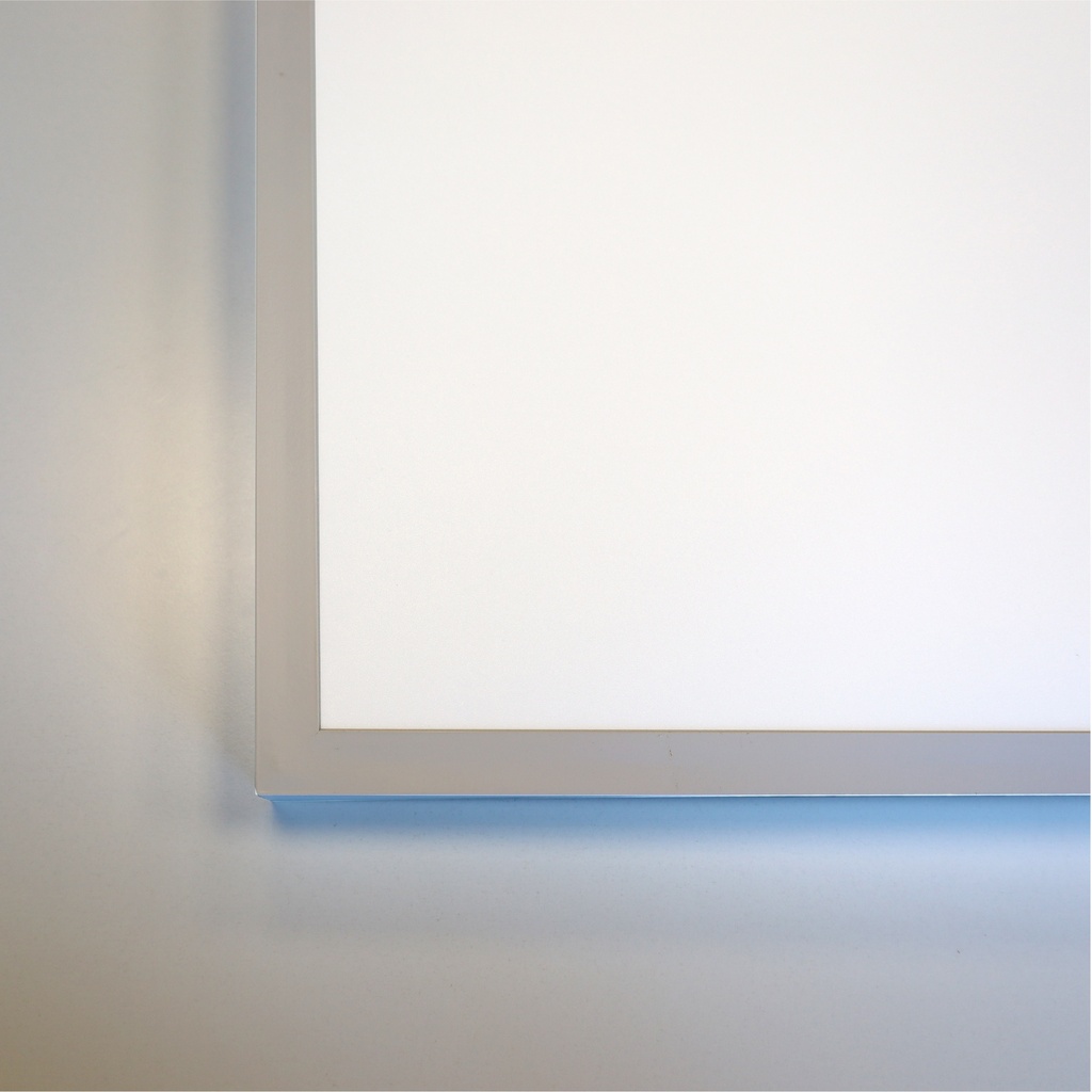Panel superficie LED rectangular Kisongo 120x30cm 40W 6000K Níquel