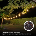 Kit guirnalda decorativa Liboi 42M 40 portalámparas IP65
