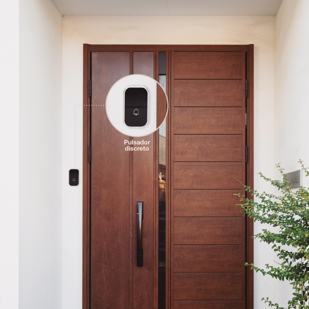 Timbre inalámbrico Halale Negro