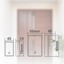 Timbre inalámbrico Halale Negro