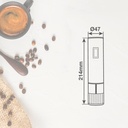 Molinillo eléctrico de pimienta Korenie
