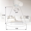 Detector superficie esquinero y pared