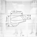 Detector superficie esquinero y pared