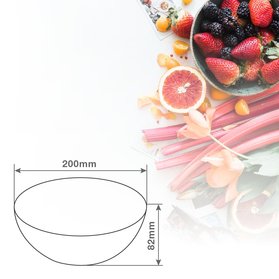 Bol de plástico 1.5L