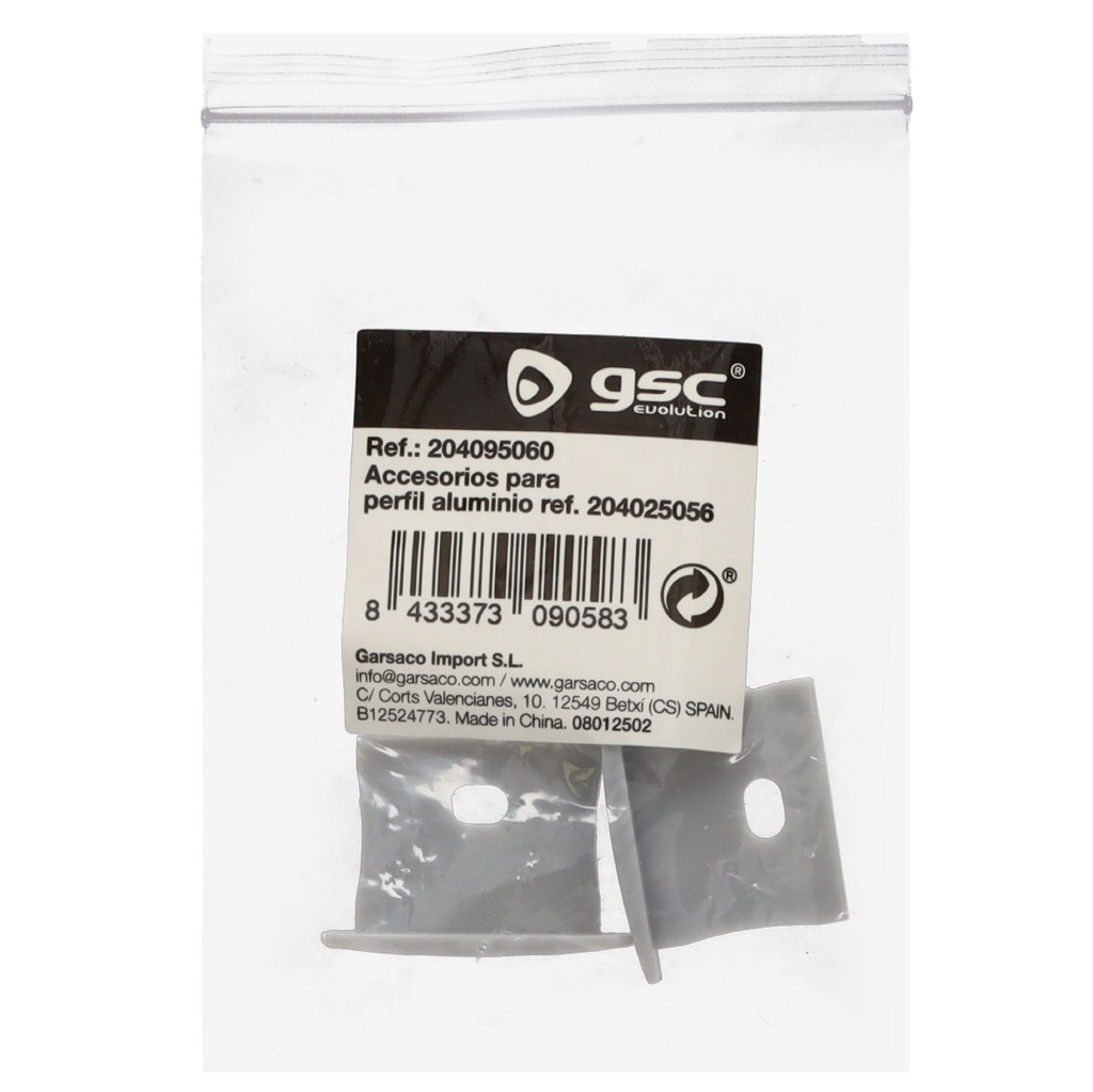Accesorios para perfil aluminio ref. 204025056 