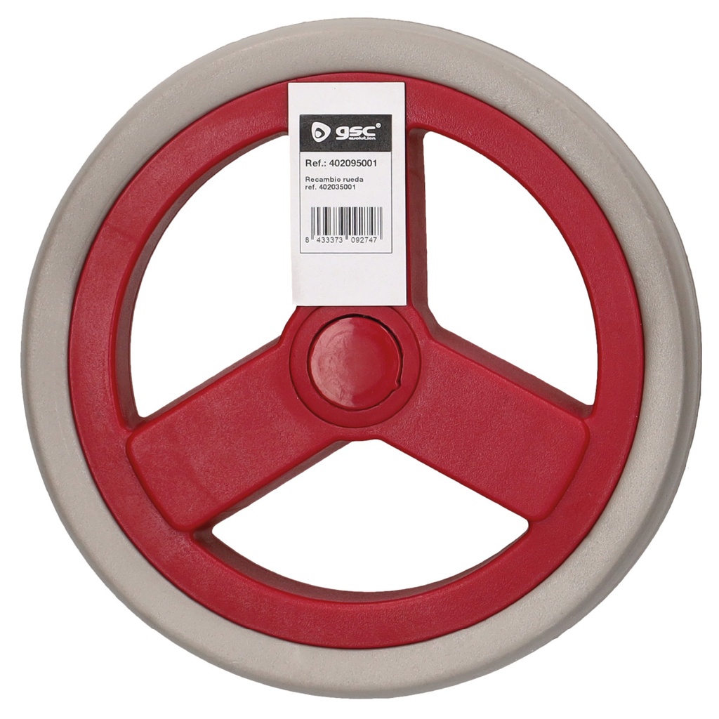 Recambio rueda para carro Bornova ref. 402035001