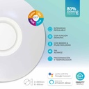 Plafón techo Paris con altavoz 24W RGB 3000-6500K regulable