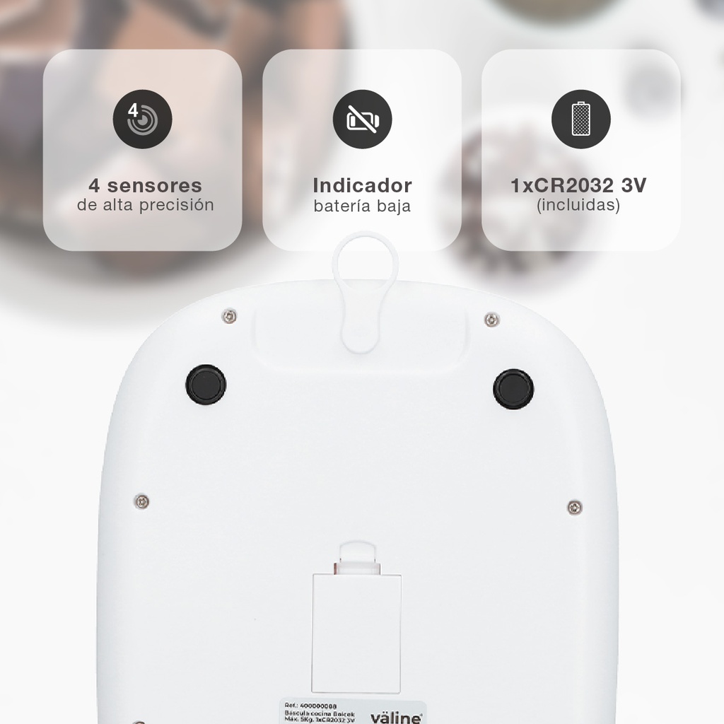 Báscula cocina Bolcek 5kg