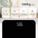 Báscula de baño Kocarli Negro