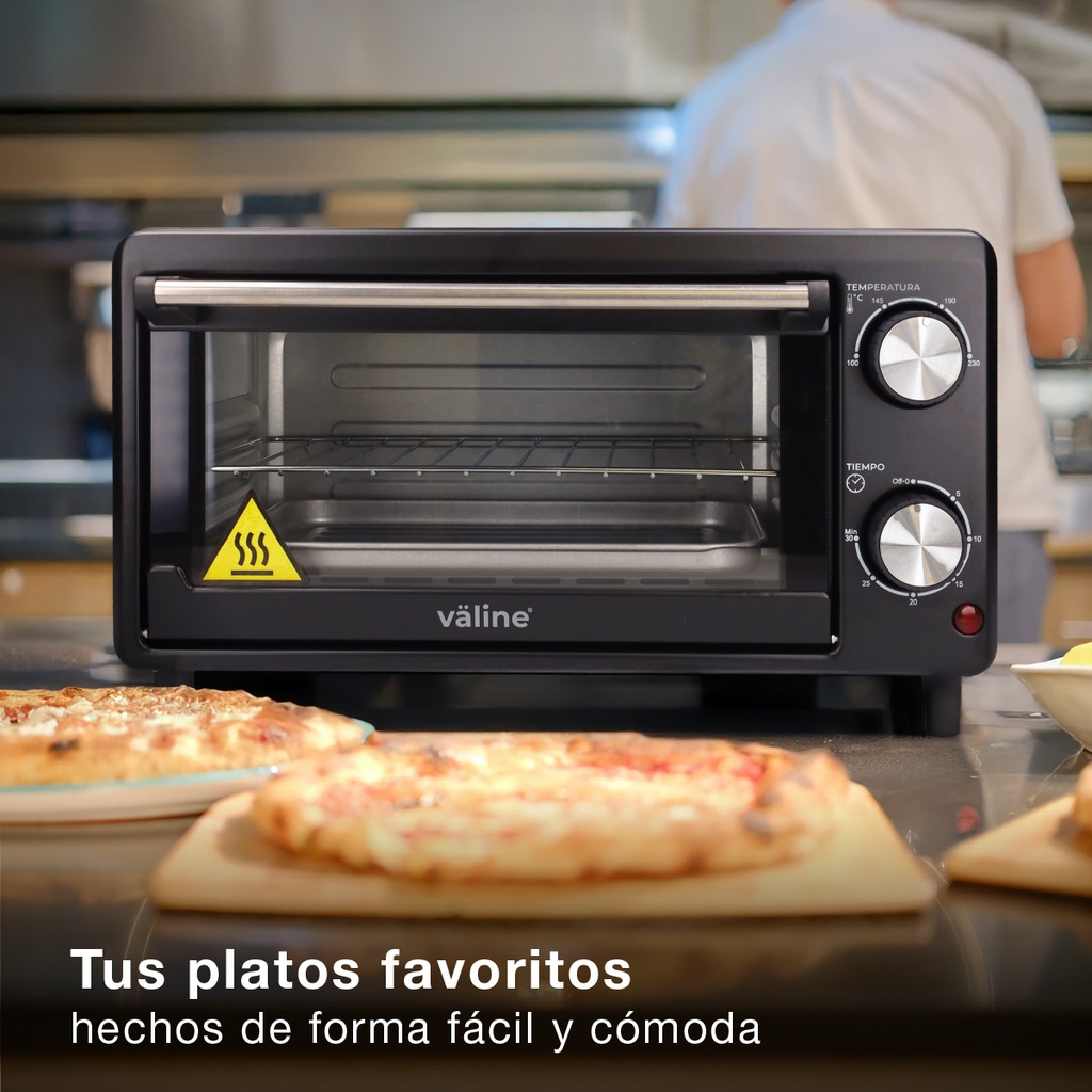 Horno eléctrico Hisarli 10L 1000W