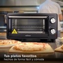 Horno eléctrico Hisarli 10L 1000W