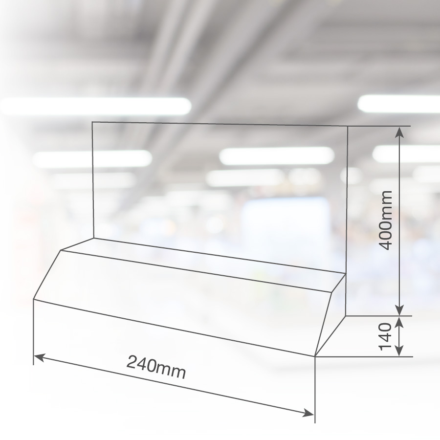 Expositor Lighter probador bombillas - 3xE27, 1xE14, 1xGU10