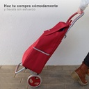 Carro de compra Bornova 2 ruedas plegable