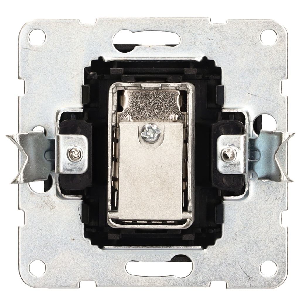 Base TV empotrable color Iota Plata