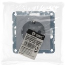 Base enchufe sucko empotrable Iota Plata