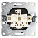 Base enchufe sucko empotrable Iota Plata