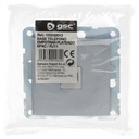 Base telefono empotrable Iota Plata