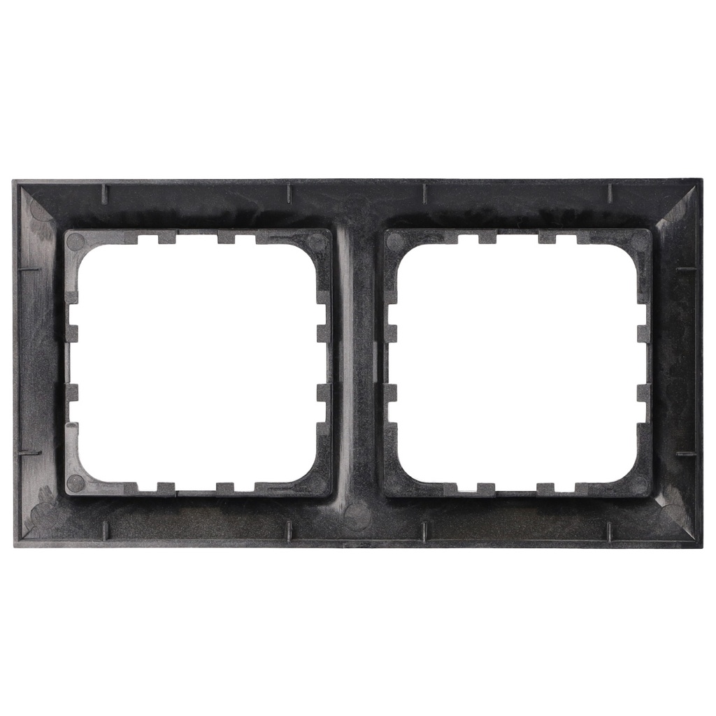 Embellecedor doble Iota Plata