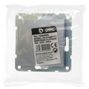 Interruptor cruzamiento de empotrar Iota Plata