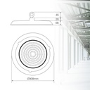 Campana industrial LED Titas 200W 60-90-120º 5000K