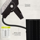 Proyector solar LED Miloha 300W 6500K IP65 Negro