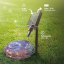 Guirnalda LED solar 10M 8 funciones RGB