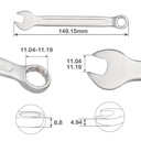 Llave combinada CR-V 12mm